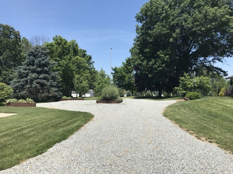 Driveway Gravel Spreading