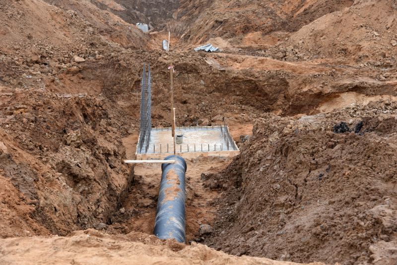 Sewer Line Excavation