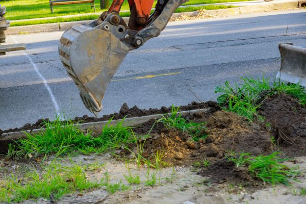 Sewer Line Trenching in Cincinnati