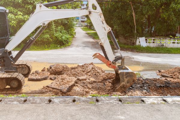 Water Line Excavation Service in Cincinnati