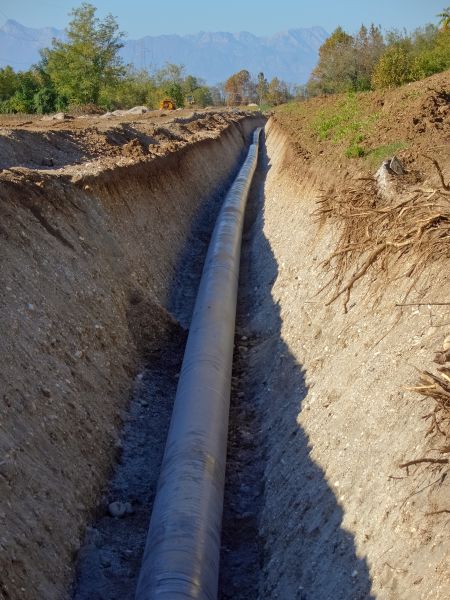 Gas Pipe Trenching in Cincinnati